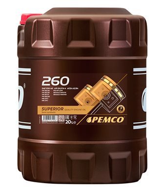 Pemco 260 A3/B4 10W-40 20L