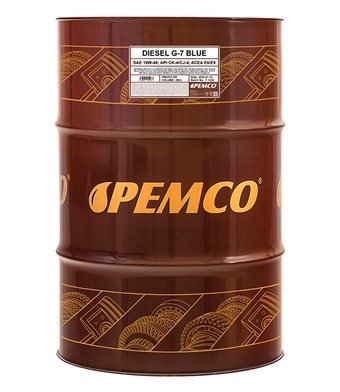 Pemco Diesel G-7 E6/E9 10W-40 208L