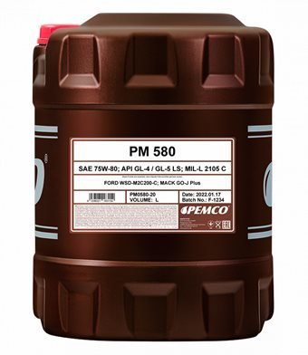 Pemco 580 GL-4/5 LS 75W-80 60L