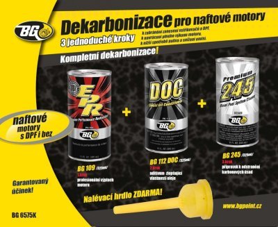 BG Sada pro dekarbonizaci - Diesel DPF (BG109, 112, 245)