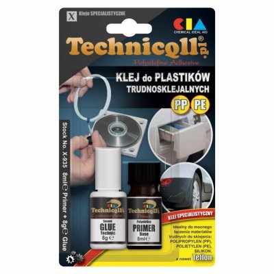 Technicqll Lepidlo na PP, PE a PTFE 8g+8ml X-935