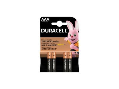 Duracell basic LR03 - AAA 4 kusy