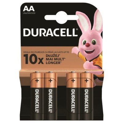 Duracell basic LR6 - AA 4 kusy