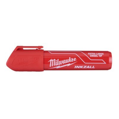 Milwaukee INKZALL značkovač XL červený s plochým hrotem 4932471560