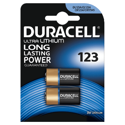 Duracell DL123 B2 2Ks