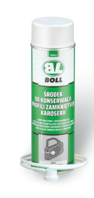 Boll 0010102 Prostředek na konzervaci uzavřených profilů karosérií, bílý - sprej 500ml