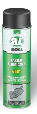 Boll 001019 Tepelný lak 650°C, černý 500ml