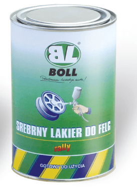 Boll 001430 Lak na automobilové ráfky Rally, černý mat 1L