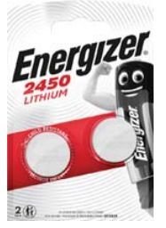 Energizer baterie CR2450 lithium 2ks