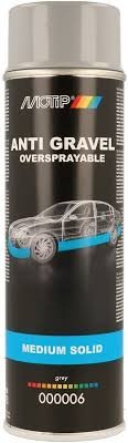 Motip 000006 Ochranný nástřik na podvozky přelakovatelný, šedý 500ml