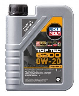 Liqui Moly 20780 (20787) Top Tec 6200 0W-20 1L