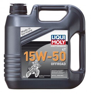 Liqui Moly 3058 Motorbike 4T Offroad 15W-50 4L