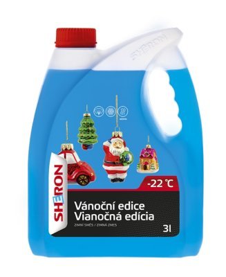 Sheron Zimní kapalina do ostřikovačů Skořice -22°C 3 l