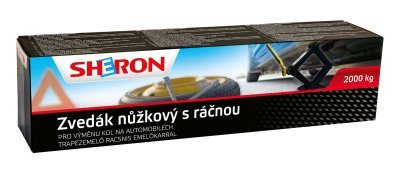 Sheron Zvedák nůžkový 2000 kg s ráčnou