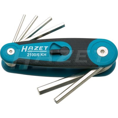 Hazet Sada úhlových šroubováků, zavírací držák 6 Ks 2100/6KH