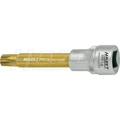 Hazet Nástrčná hlavice M8 TiN, dlouhé provedení 990LG-8