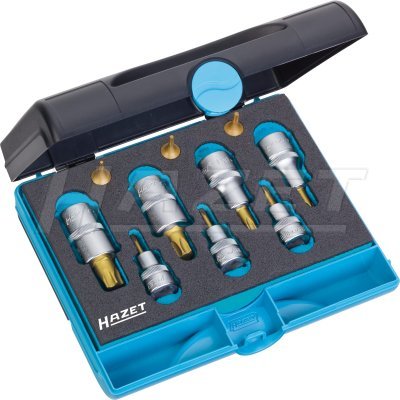 Hazet Sada šroubovacího nářadí Torx® TiN 10ks 1557/10