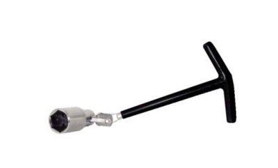 KS Tools Klíč na zapalovací svíčky s T-rukojetí a kloubem, 16 mm 517.1170