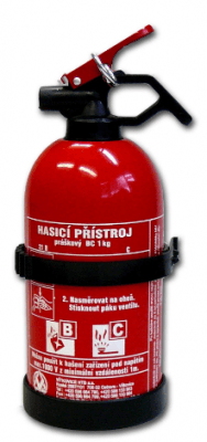 Hasící přístroj 1 Kg s revizí - práškový