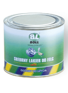 Boll 001427 Lak na automobilové ráfky Rally černý lesk 500ml