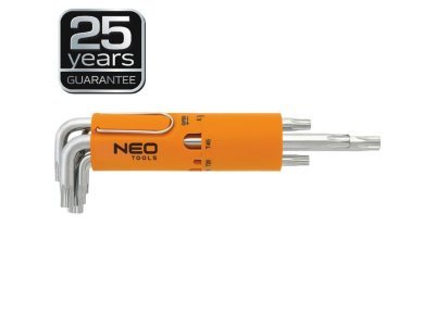 Neo Tools 09-524 Sada torx klíčů T10-T50 | 8ks - NEO | CrV ocel