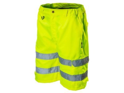 Neo Tools 81-780-S Žluté reflexní pracovní kraťasy NEO Visibility series velikost S/48