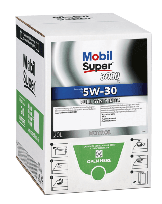 Mobil Super 3000 X1 Formula FE 5W-30 20L Bag in box