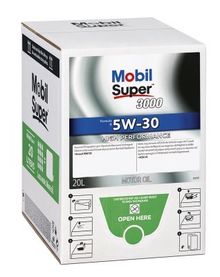Mobil Super 3000 Formula R 5W-30 20L Bag in Box