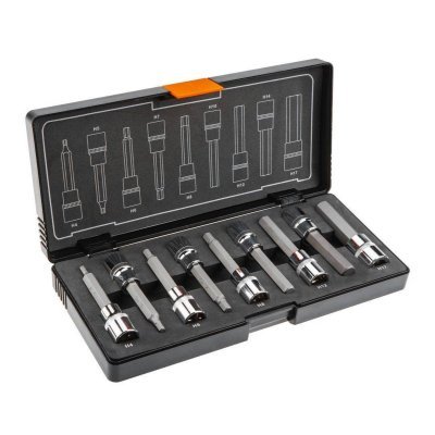 Neo Tools 08-706 Gola sada 1/2" imbus 100mm, 9 ks