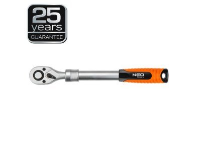 Neo Tools 08-502 Teleskopická ráčna 1/4" 72 zubů