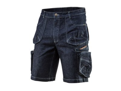 Neo Tools 81-279-XXL Pracovní džínové kraťasy NEO Denim series velikost XXL/56
