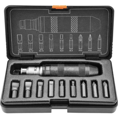Neo Tools 04-250 Sada rázového šroubováku 1/2" 11Ks