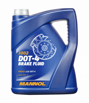 Mannol 3002 Brake Fluid DOT 4 5L