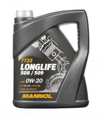 Mannol 7722 Longlife 508/509 0W-20 5L