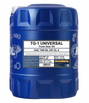 Mannol TG-1 Universal 75W-80 20L