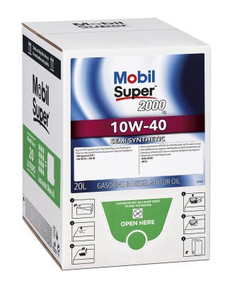 Mobil Super 2000 X1 10W-40 BAG-IN-BOX 20L