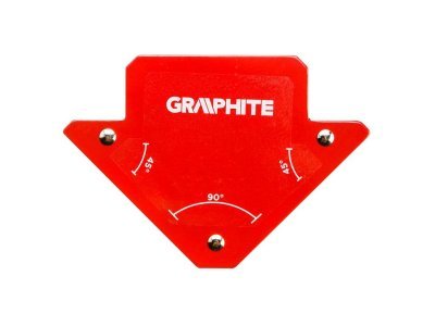 Graphite Magnetický úhlový svařovací držák 111x136x24mm 56H905