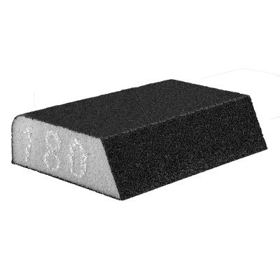 Graphite Brusná houba zkosená 98x25x68mm, K180 55H927