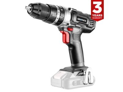 Graphite AKU vrtačka s příklepem 18V 55Nm bez baterie 58G010