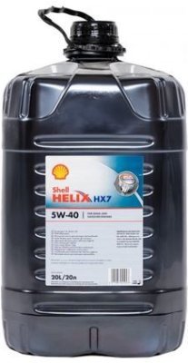 Shell Helix HX7 5W-40 20L Ecopack