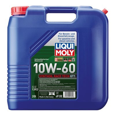 Liqui Moly 1392 SynthOil Race Tech GT1 10W-60 20L
