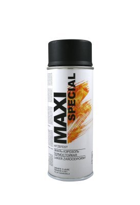 Motip Maxi color teplotně odolná černá barva 400ml