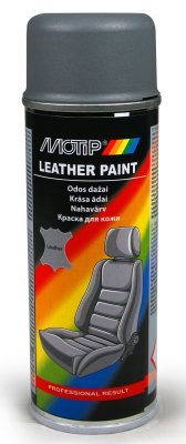 Motip 04232 Barva na kůži a koženku šedá Spray 200ml