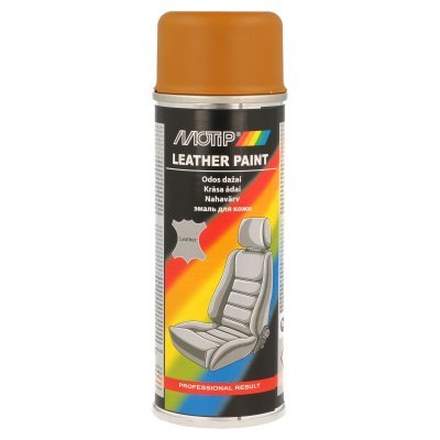 Motip 04237 Barva na kůži a koženku světle hnědá Spray 200 ml