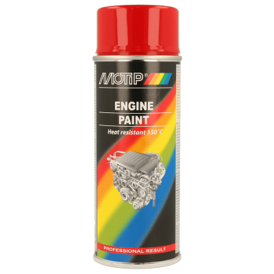 Motip 04091 Barva na motory červená ve spreji 400ml