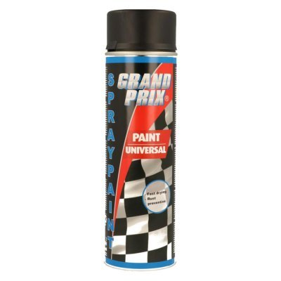 Motip 080001 Grand Prix Universal paint černý, polomatná 500ml