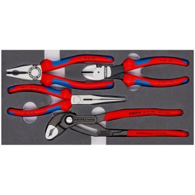 Knipex Sada kleští v pěnové vložce 4 Ks 00 20 01 V15
