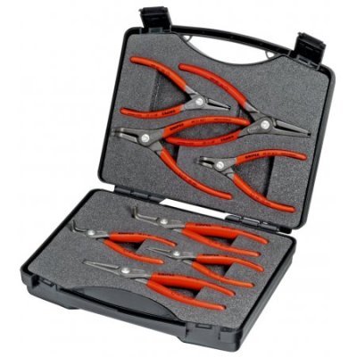 Knipex Sada Tool Box „SRZ“ Kleště na pojistné kroužky 8ks 00 21 25