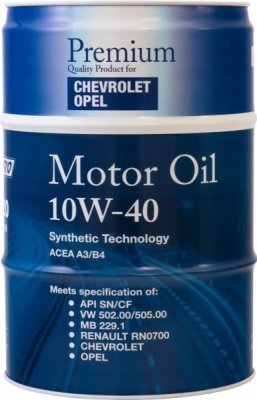 Opel GM Genuine 10W-40 60L