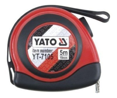 Yato Metr svinovací 5 m x 19 mm autostop YT-7105